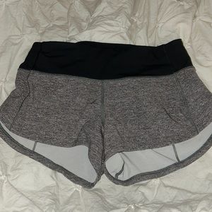 lululemon gray shorts